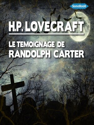 cover image of Le Temoinage de Randolph Carter